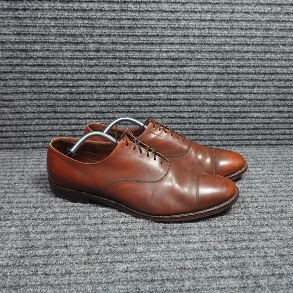 Allen Edmonds Shoes Mens 12 B Brown Park Avenue Leather Cap Toe Oxford Dress main image 16